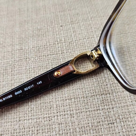 Ralph Lauren Women Glasses Frame Dark Brown Eyeglasses/Sunglasses RL6113Q 5003 main image 4